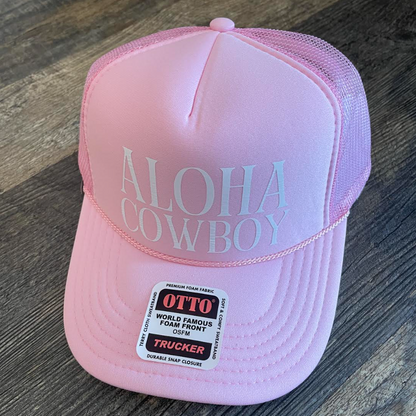 Aloha Cowboy Foam Trucker