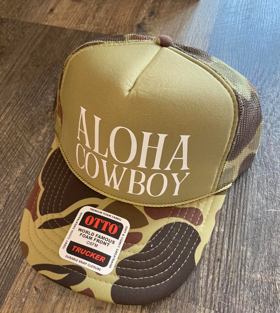Aloha Cowboy Foam Trucker