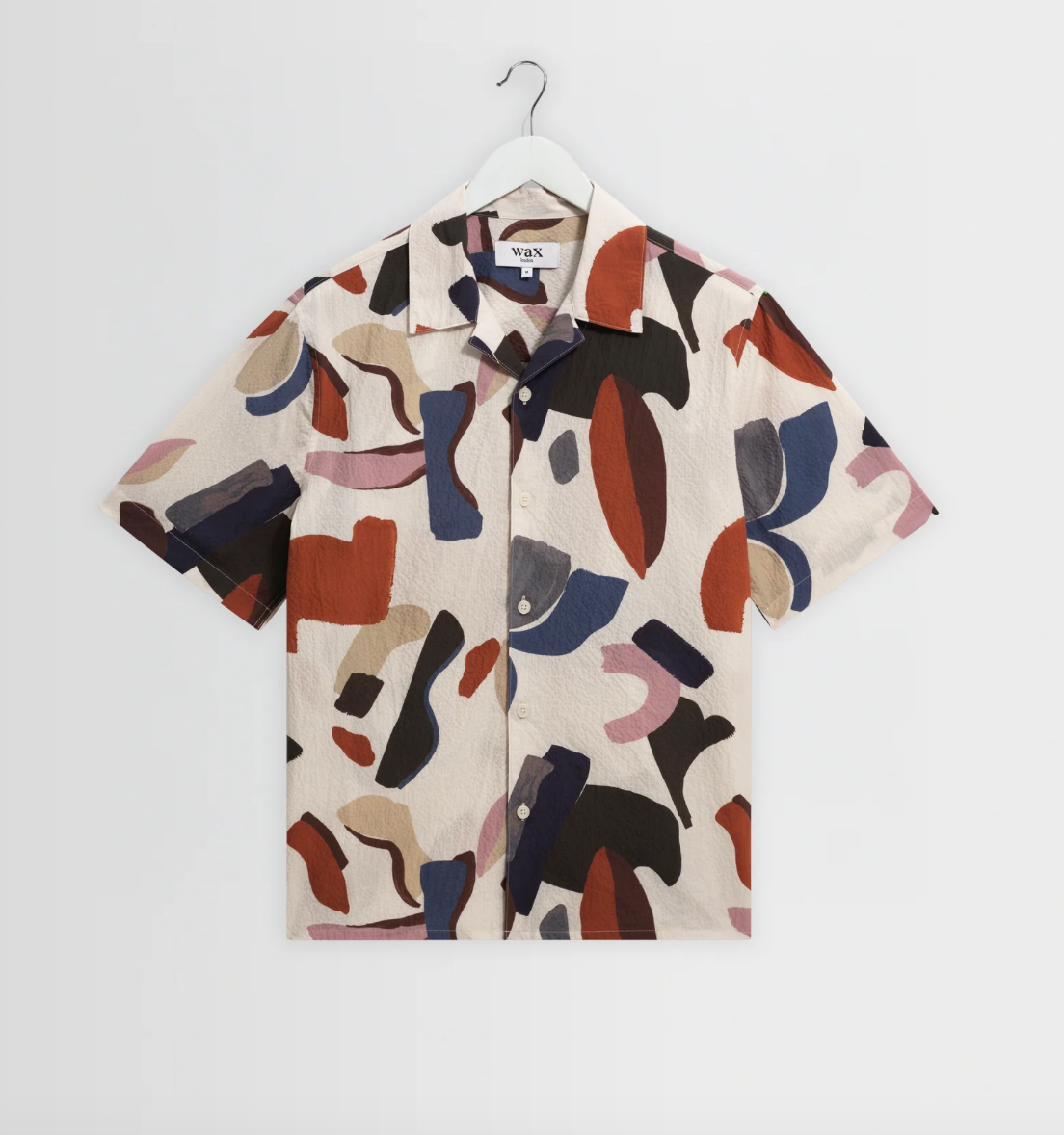 Didcot Abstract Shapes Button Up