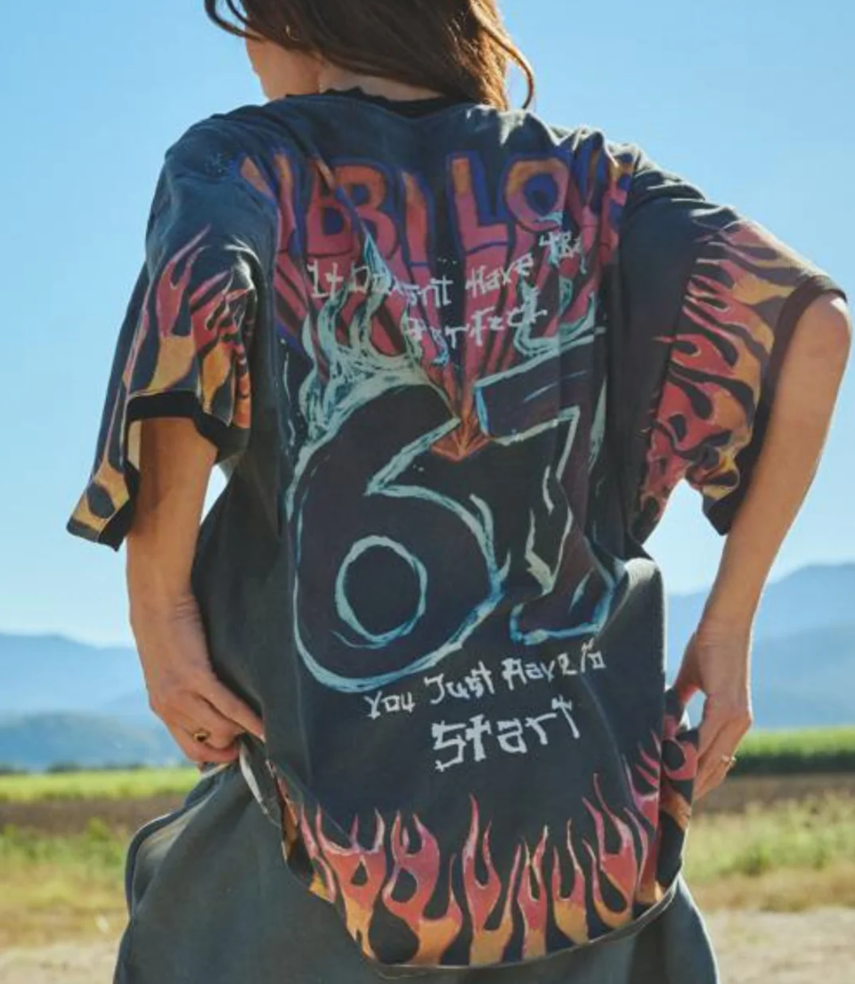 Flaming Prism Tee