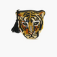 Tiger Beaded Coin Bag