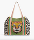 Leopard Embellished Tote
