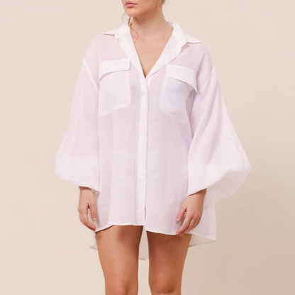 Lillian Shirt White