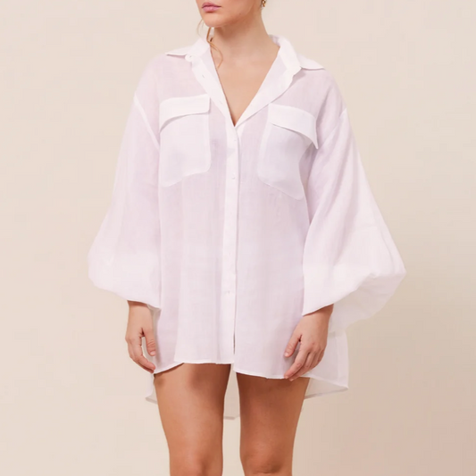 Lillian Shirt White