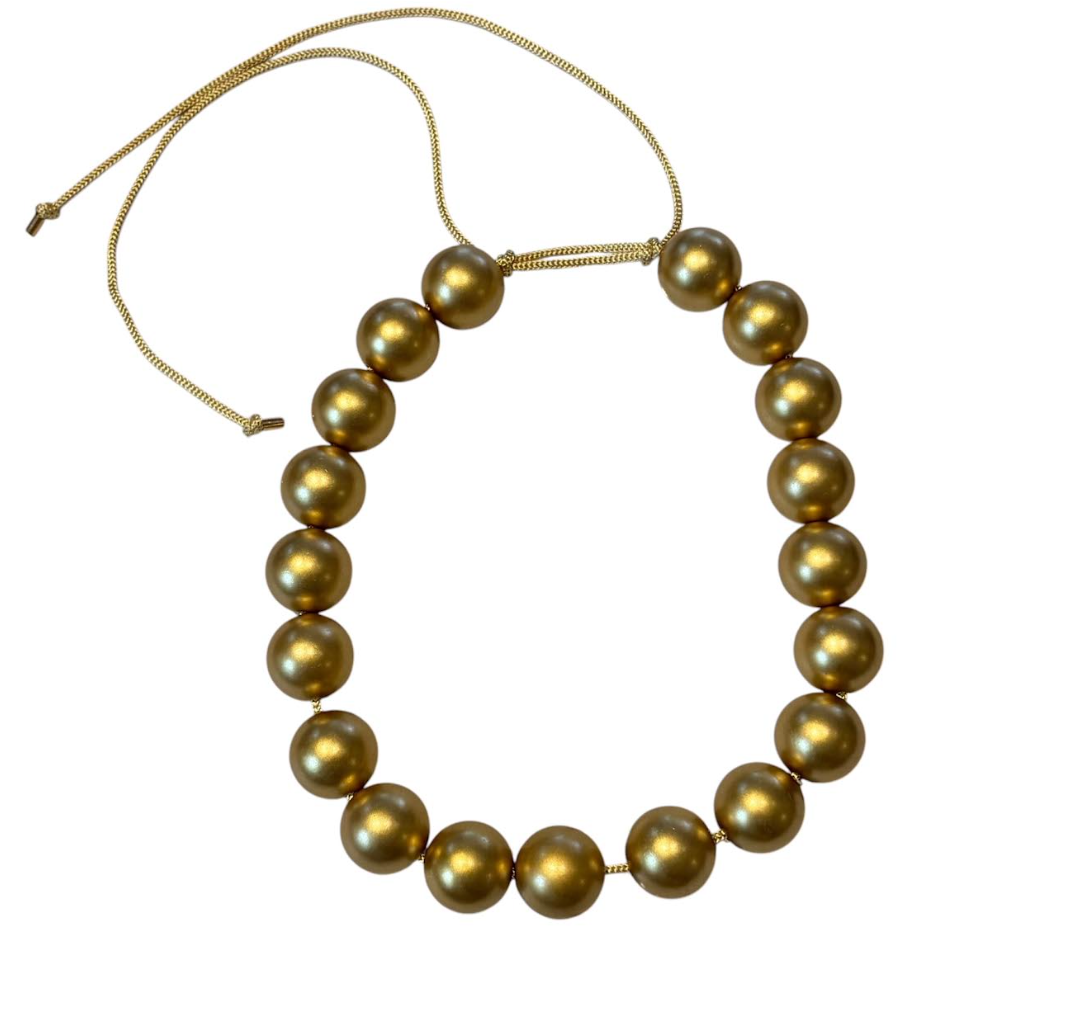 Luxe Chunky Beaded Necklace