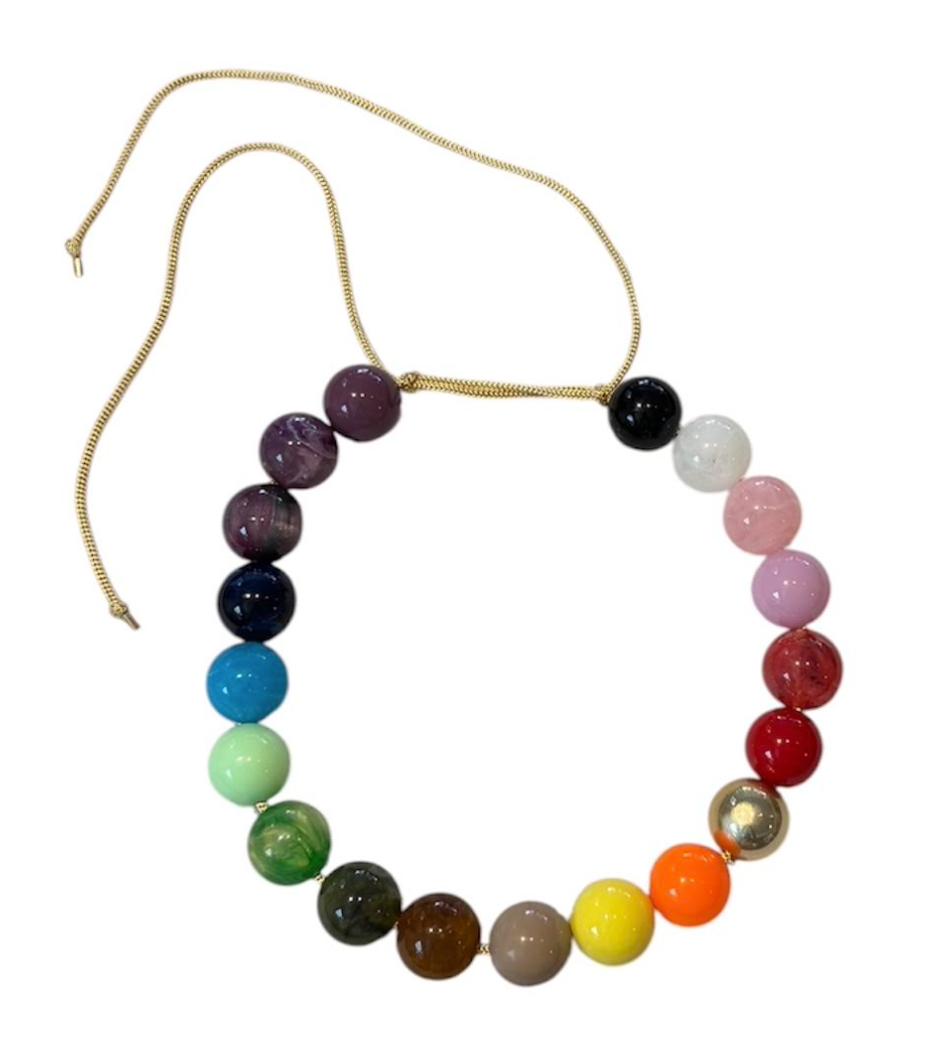 Luxe Chunky Beaded Necklace