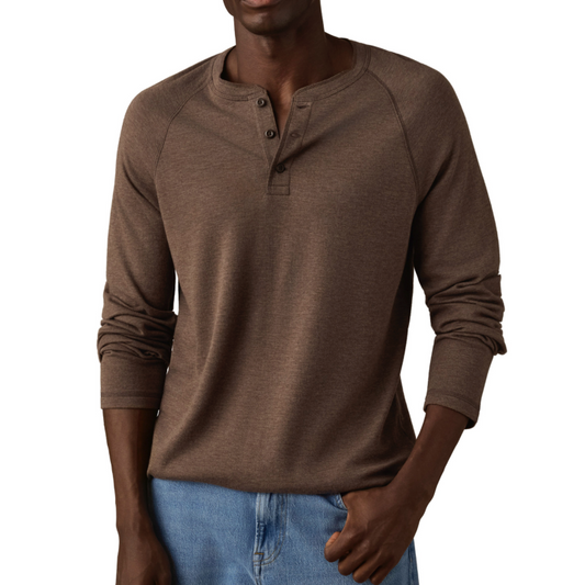 Brown Woods Cloud Henley