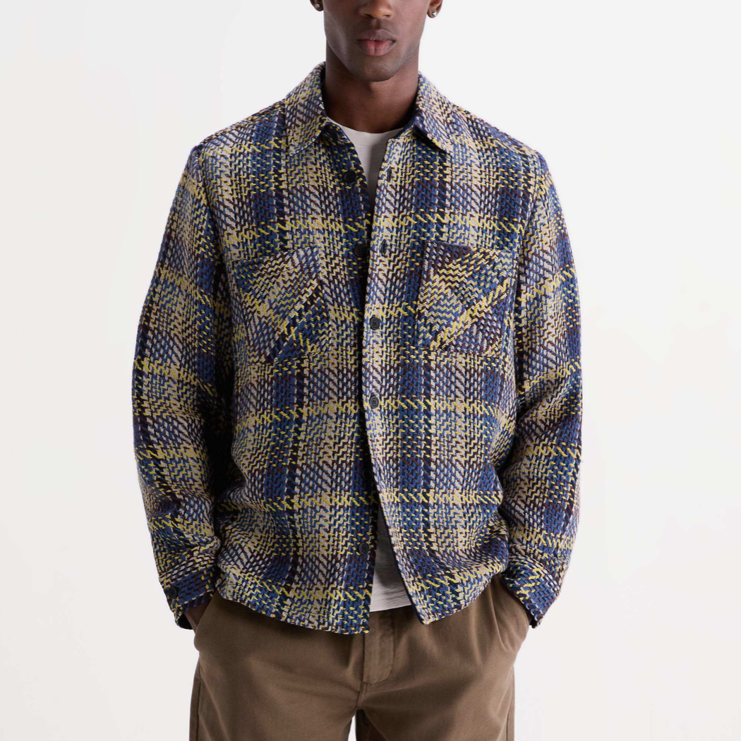 Grain Check Overshirt