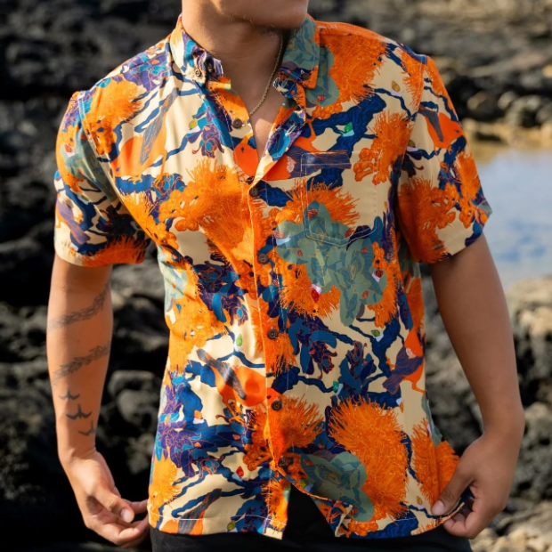 Kaniakapupu Aloha Shirt