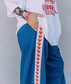 Raving Heart Pants Blue