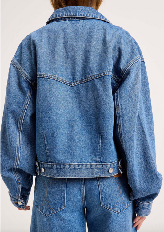 Denim Swing Jacket