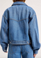 Denim Swing Jacket