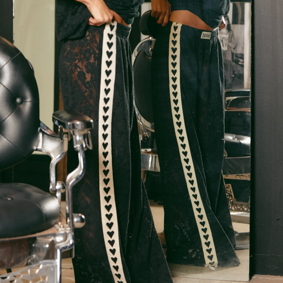 Raving Hearts Lace Pants