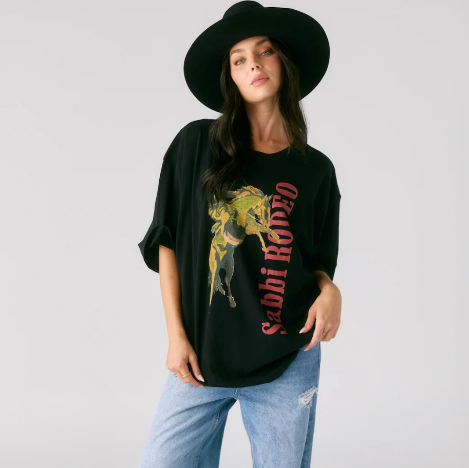 Rodeo Tee Black