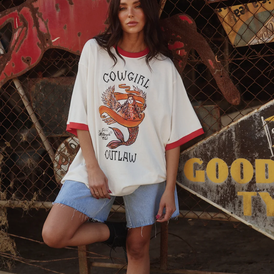 Cowgirl Outlaw Tee