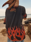 Flaming Cowboy Tee