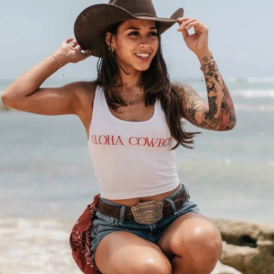 Aloha Cowboy Tank