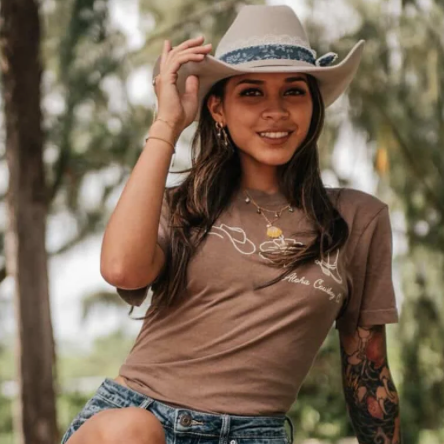 Island Cowgirl Tee