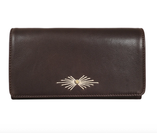 Milled Leather Wallet