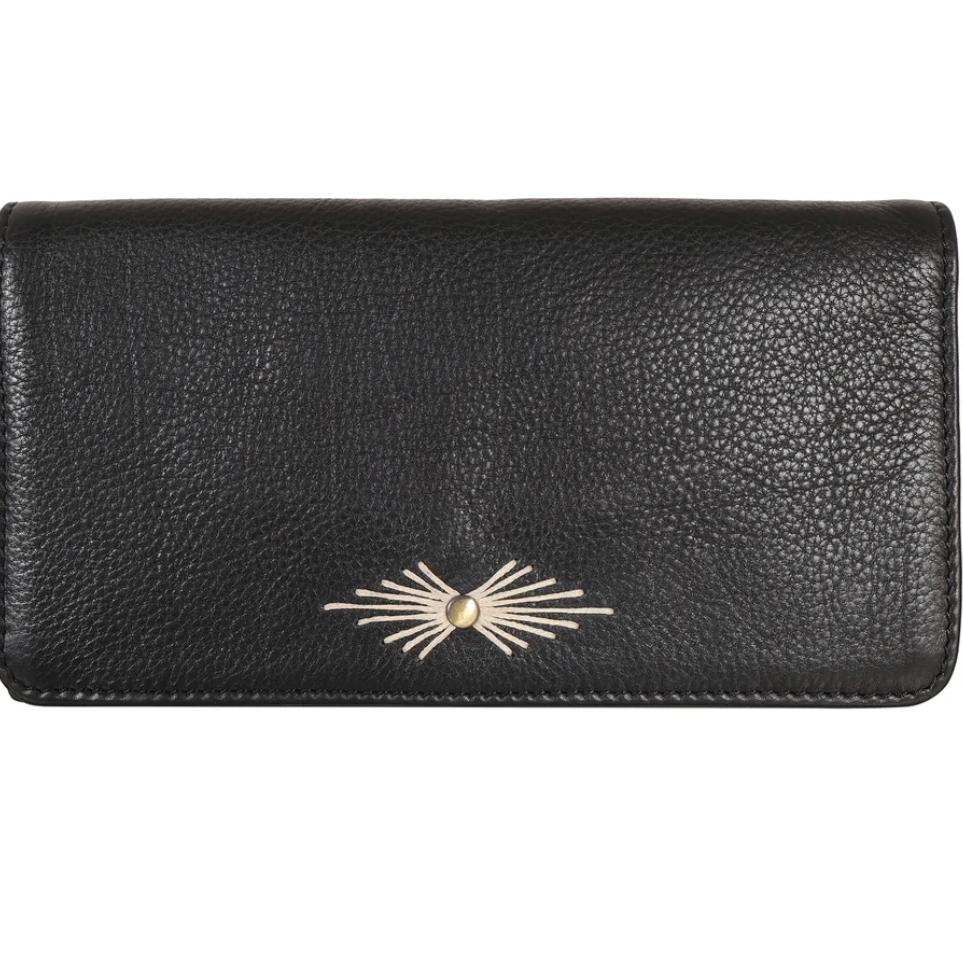 Milled Leather Wallet