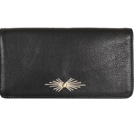 Milled Leather Wallet