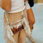 Clear Fringe Crossbody Bag