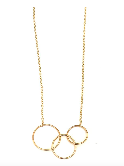 Triplet Dainty Necklace