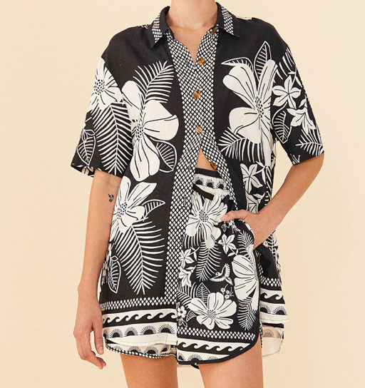 Macaw Button-Up